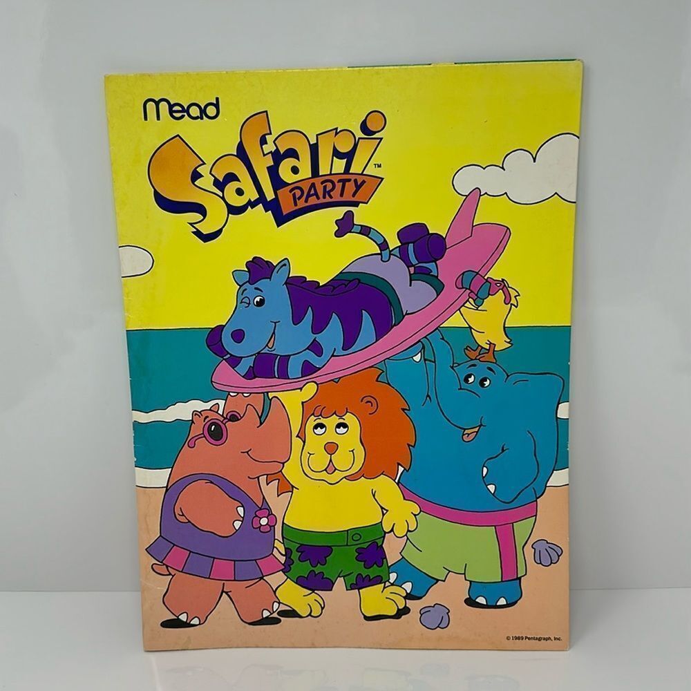 1989 Mead Safari Party duotang